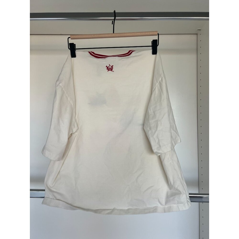 Adidas x Thebe Magugu bird of paradise Loose-Fit Embroidered T-Shirt xsmall - Picture 6 of 8